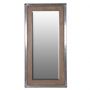 Alpine Chic Wood & Metal Leaner Mirror